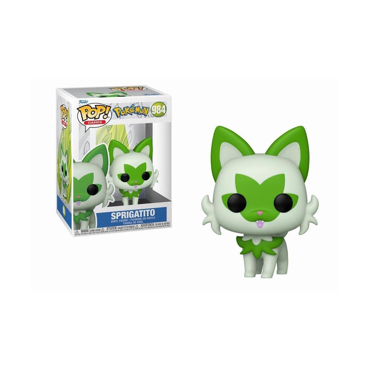 🌿🐾 Funko Pop! Games: Pokémon – Sprigatito #984 Vinyl Figure