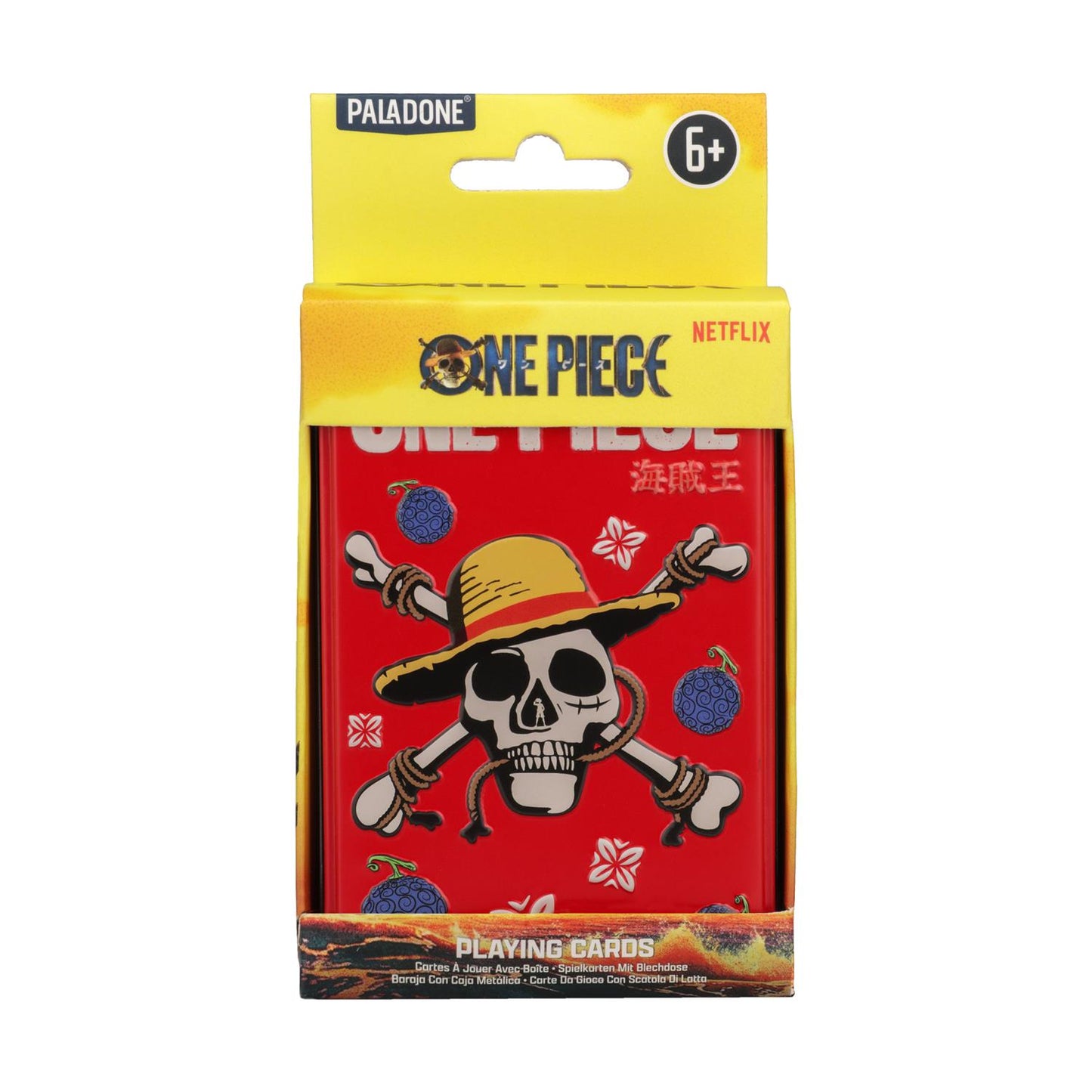 ♠️♥️ Paladone: One Piece - Playing Cards in Tin ♦️♣️