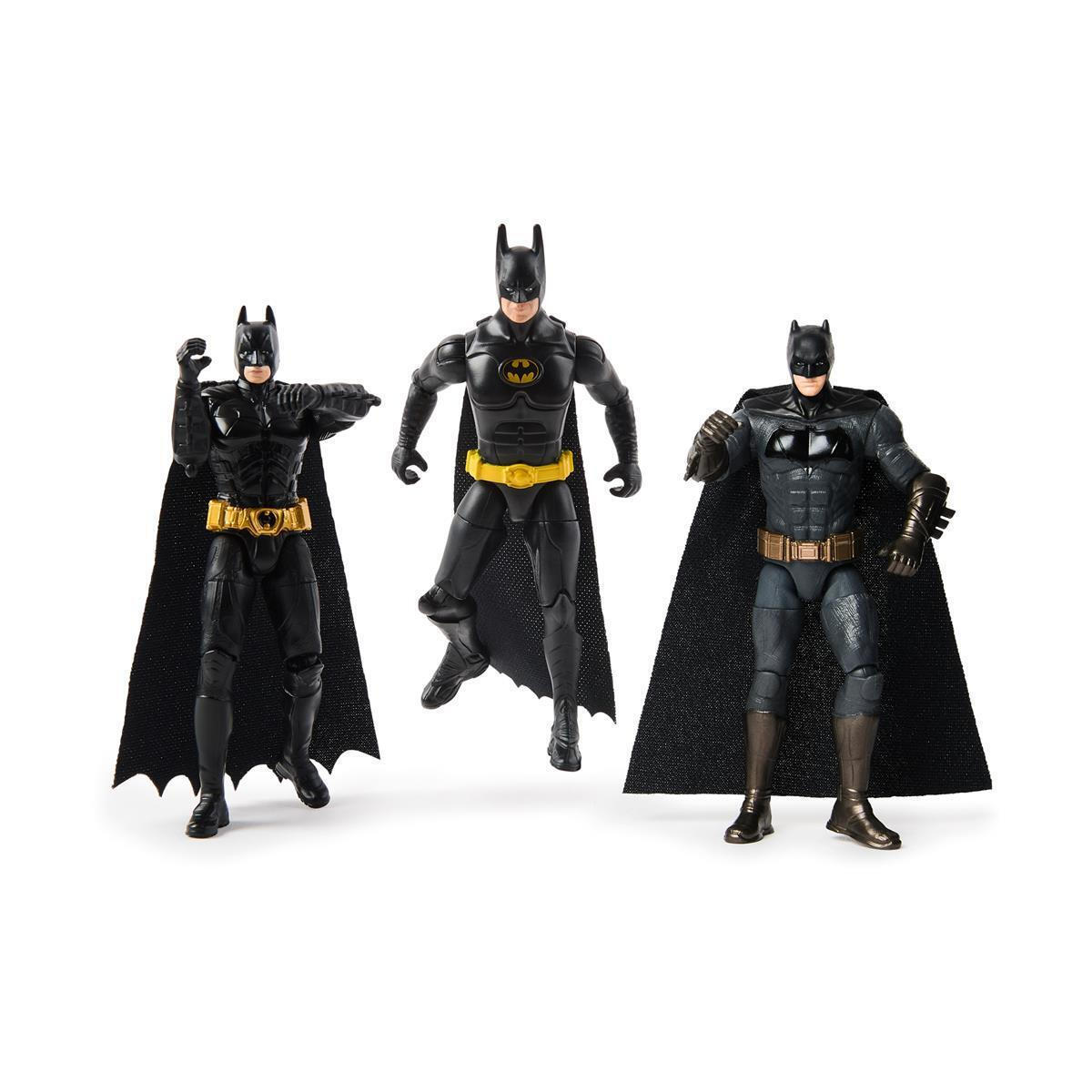 Spin Master DC – Batman 85th Anniversary Batman Figures 4" Ultimate Pack