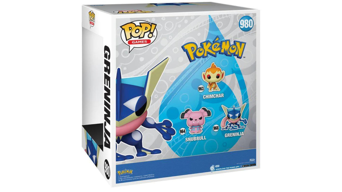 💧🐸 Funko Pop! Jumbo: Pokémon – Greninja #980 (Special Edition) Vinyl Figure