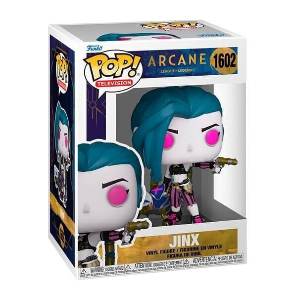 💥🔫 Funko Pop! Television: League of Legends – Jinx #1602 Vinyl Figure