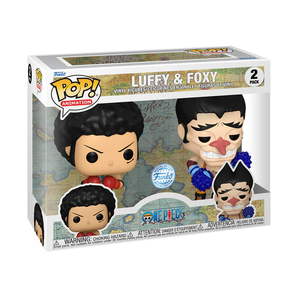 Funko Pop! One Piece: Lufffy & Foxy 2