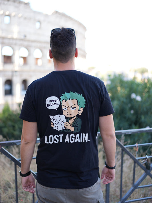 T-Shirt "Zoro’s Lost Map" — Wrong Turns, Legendary Moves