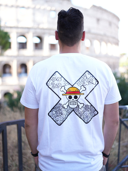 T-Shirt “Grand Line Cross” — Crew Pride, Sea Spirit