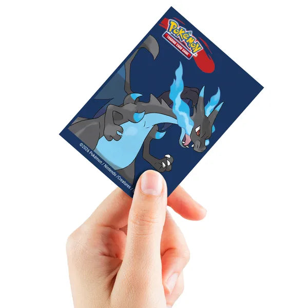 Ultra PRO Pokémon TCG – Mega Charizard X 65ct Deck Protector Sleeves (66 × 91 mm)