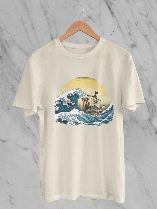 Going Merry on the Big Wave T-Shirt — Sail Beyond Limits 🌊🏴☠️