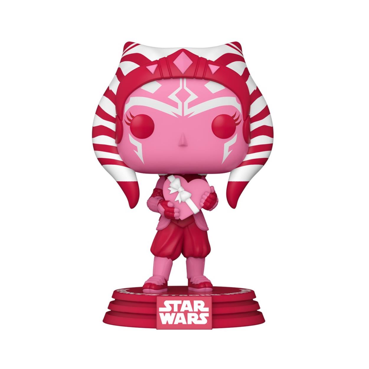💝 Funko Pop! Star Wars: Valentines S2 – Ahsoka #496 Φιγούρα Βινυλίου Bobble-Head