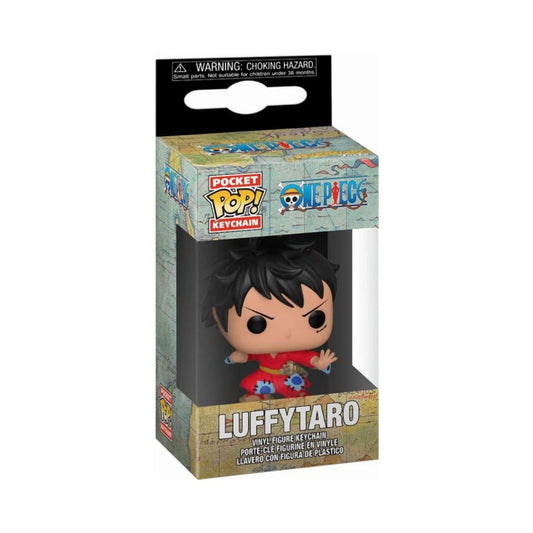 🔑☠️ Funko Pocket Pop!: One Piece – Luffytaro (Kimono) Keychain