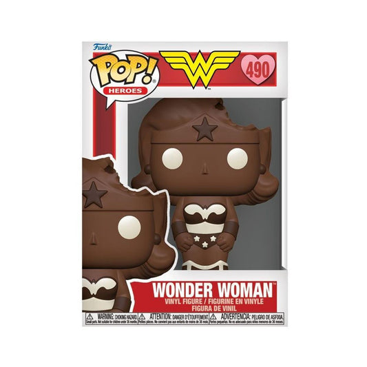 Funko Pop! Heroes DC Valentine’s Day 2024 – Wonder Woman (Valentine Chocolate) #490