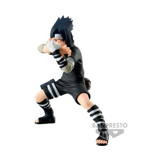 🌌🗡️ Banpresto Vibration Stars: Naruto – Uchiha Sasuke Statue (14cm)