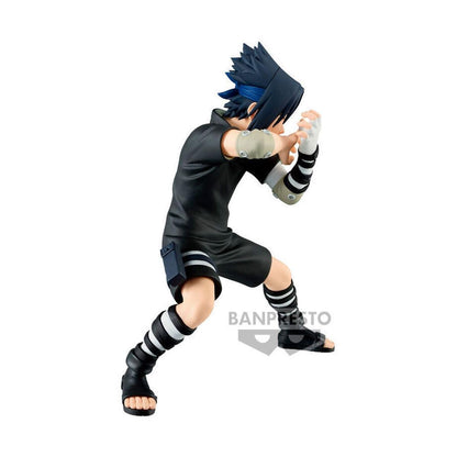🌌🗡️ Banpresto Vibration Stars: Naruto – Uchiha Sasuke Statue (14cm)