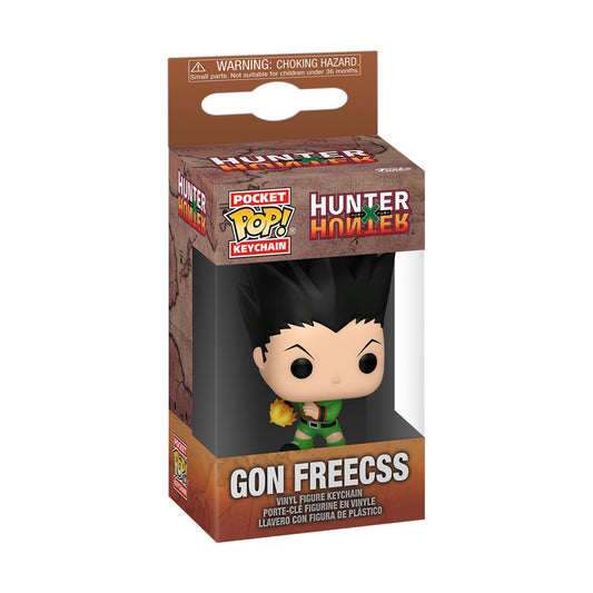⚡Funko Pocket Pop! Hunter x Hunter - Gon Freecss Vinyl Figure Keychain 🔑💚