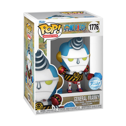 🤖🏴 Funko Pop! Animation: One Piece – General Franky (Special Edition) #1776 Vinyl Figure