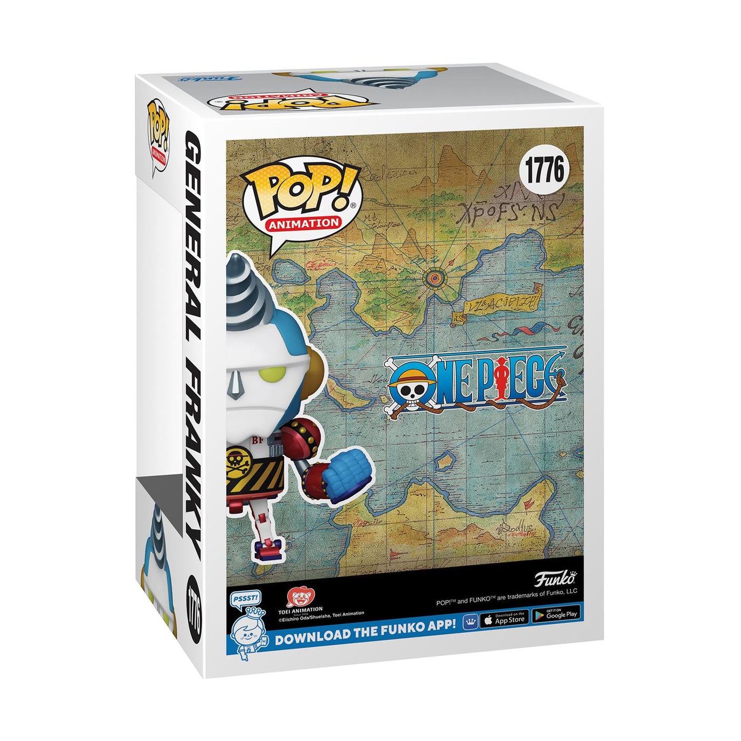 🤖🏴 Funko Pop! Animation: One Piece – General Franky (Special Edition) #1776 Vinyl Figure