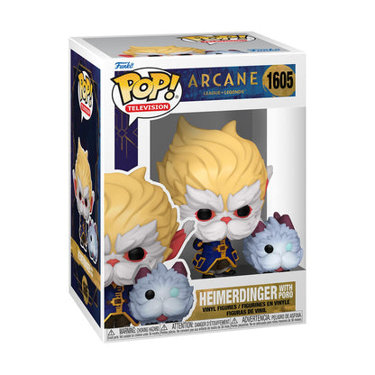 Funko Pop! Arcane LoL S1 — Heimerdinger with Poro #1605