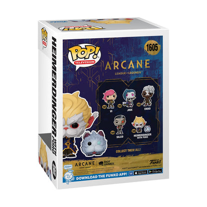 Funko Pop! Arcane LoL S1 — Heimerdinger with Poro #1605