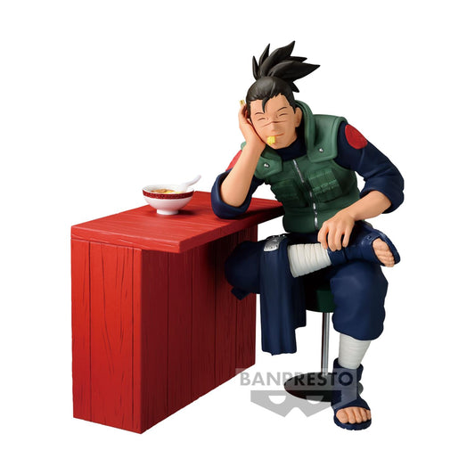 🍜 Banpresto Ichiraku: Naruto - Iruka Statue (12cm)