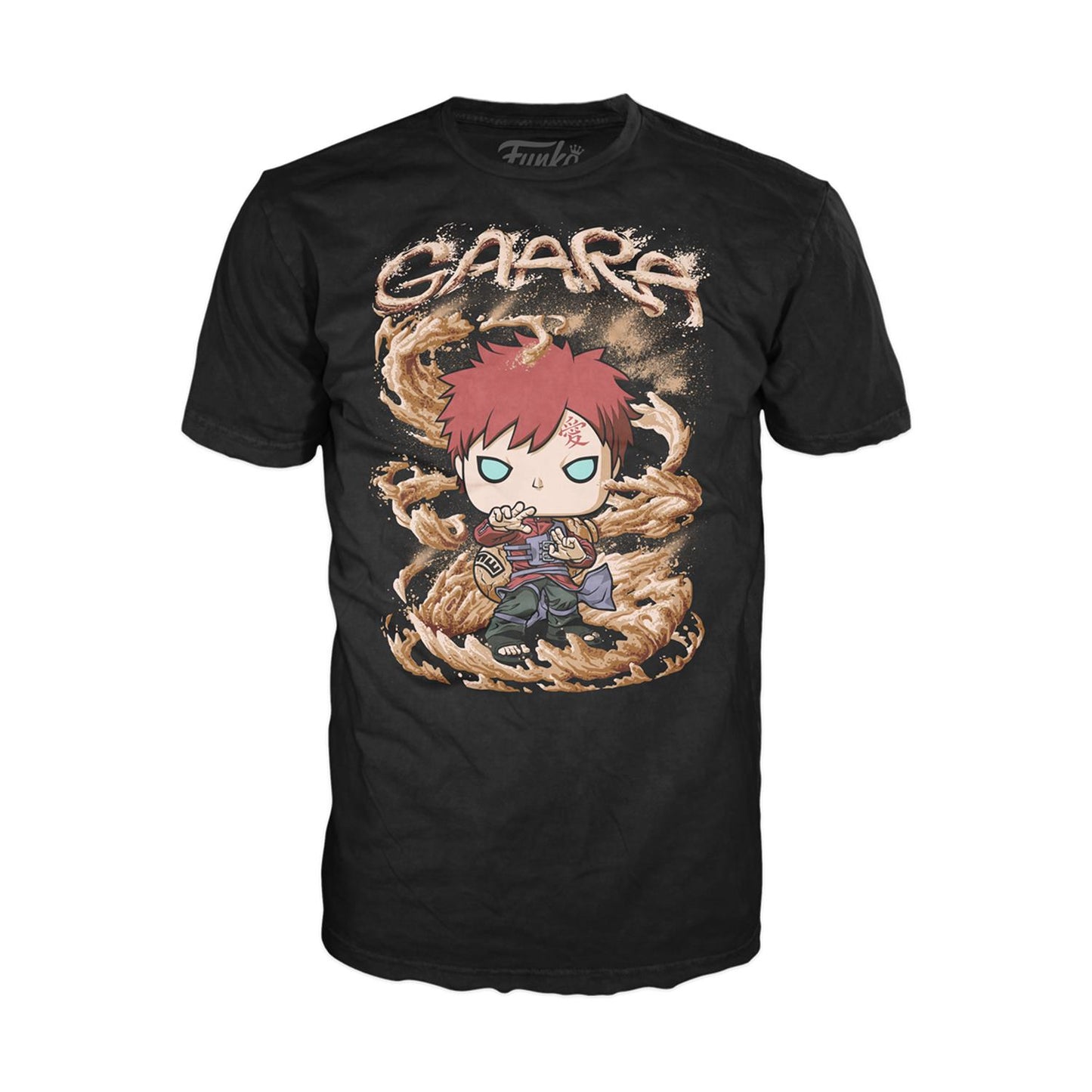 Funko Pop! & Tee (Adult): Naruto - Gaara (Glows in the Dark) Vinyl Figure and T-Shirt (L)