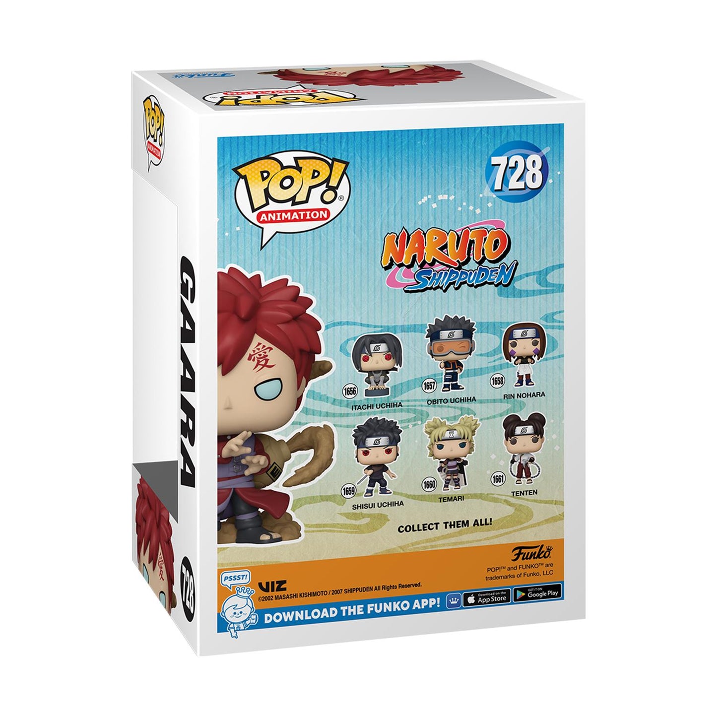 Funko Pop! & Tee (Adult): Naruto - Gaara (Glows in the Dark) Vinyl Figure and T-Shirt (L)
