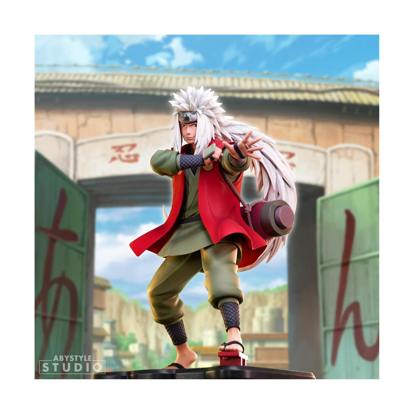 🔥 Abysse Naruto Shippuden - Jiraiya Figurine (22cm)