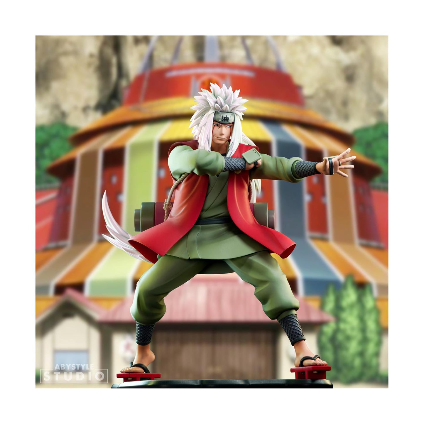🔥 Abysse Naruto Shippuden - Jiraiya Figurine (22cm)