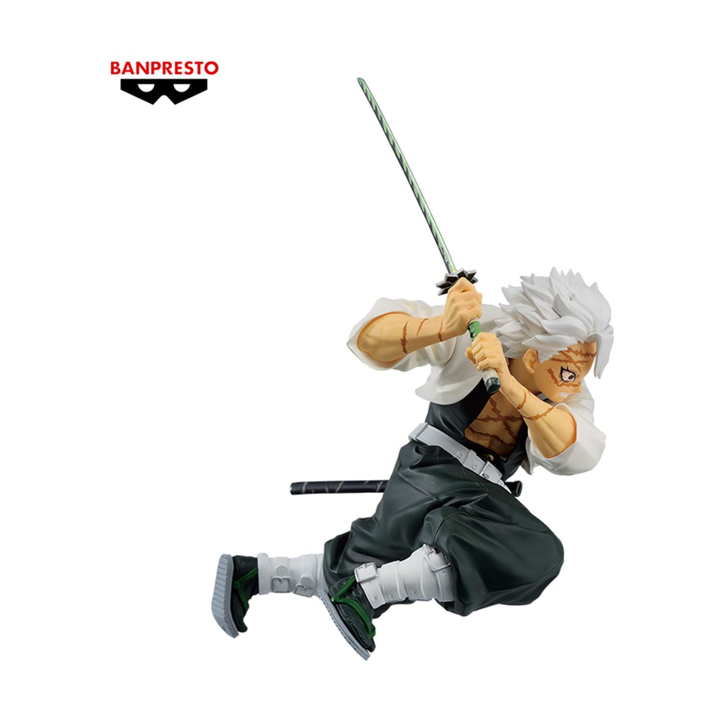 🌀⚔️ Banpresto Vibration Stars: Demon Slayer – Sanemi Shinazugawa Statue (14cm)