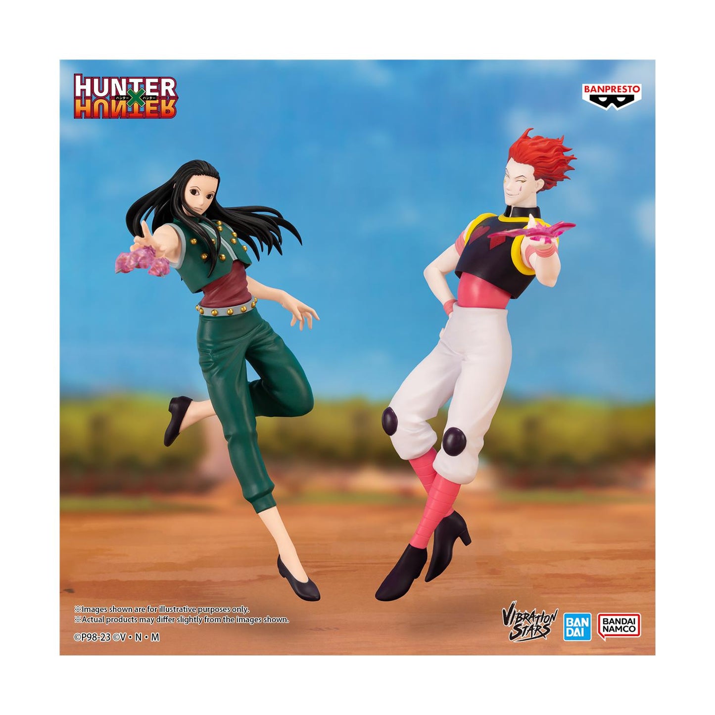 🧵⚔️ Banpresto Hunter x Hunter: Vibration Stars – Illumi Zoldyck Statue (17cm)