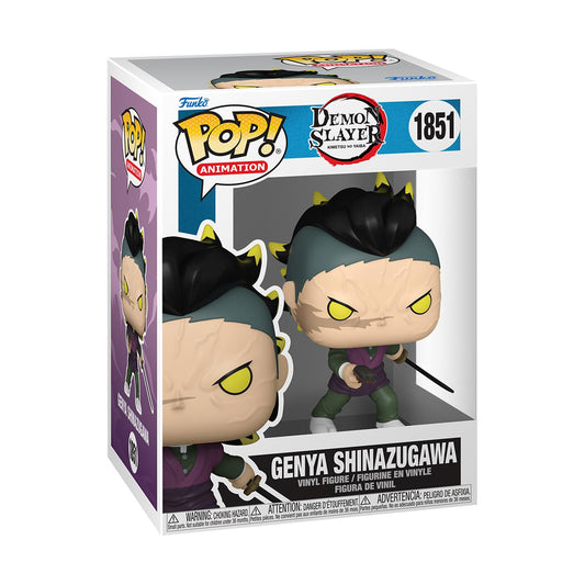 ✨Funko Pop! Animation: Demon Slayer – Genya Shinazugawa (Demon Form) #1851 Vinyl Figure
