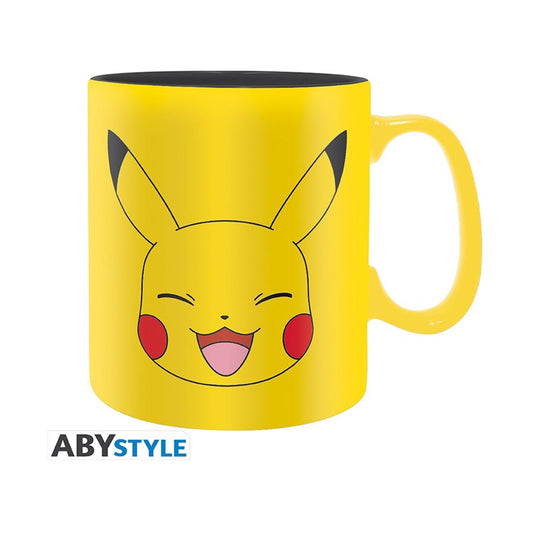 ☕⚡ Abysse Pokémon – Pikachu Face Mug (460ml)