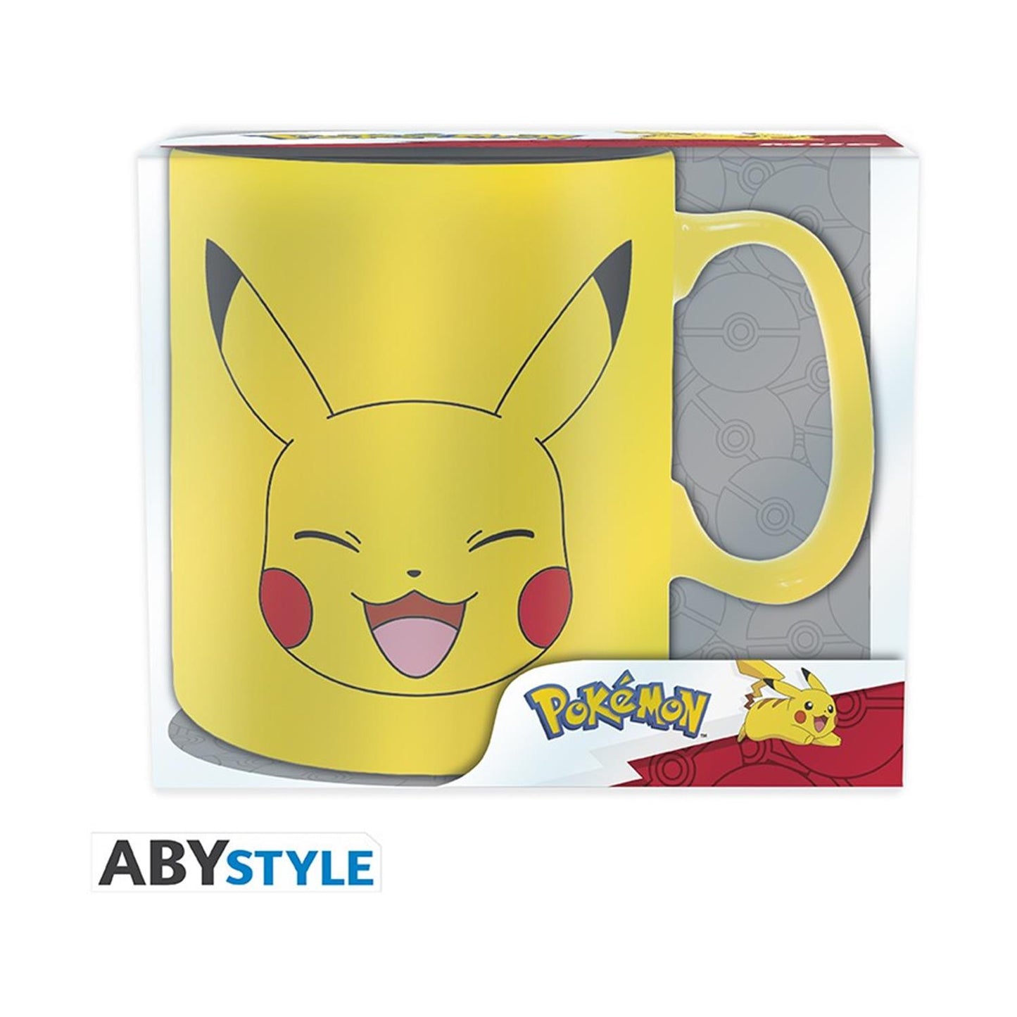 ☕⚡ Abysse Pokémon – Pikachu Face Mug (460ml)