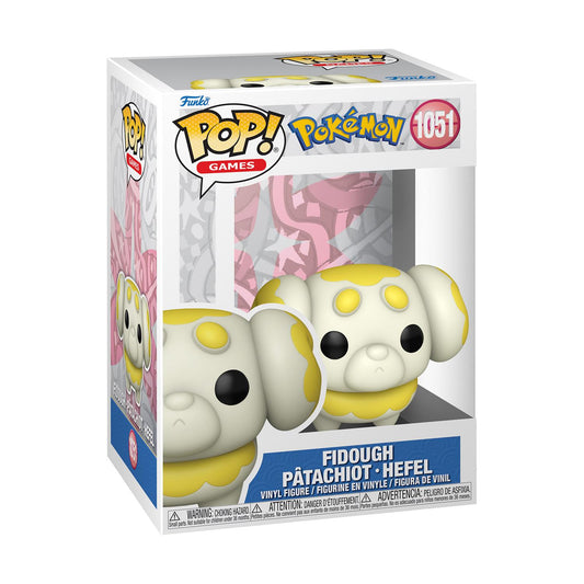 🐶✨Funko Pop! Games: Pokémon – Fidough #1051 Vinyl Figure