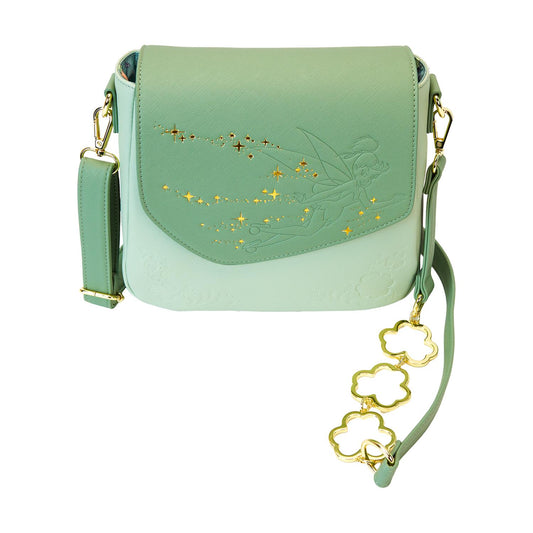 ✨🧚‍♀️ Loungefly Disney: Tinker Bell - 4-Leaf Clover Crossbody Bag 🍀