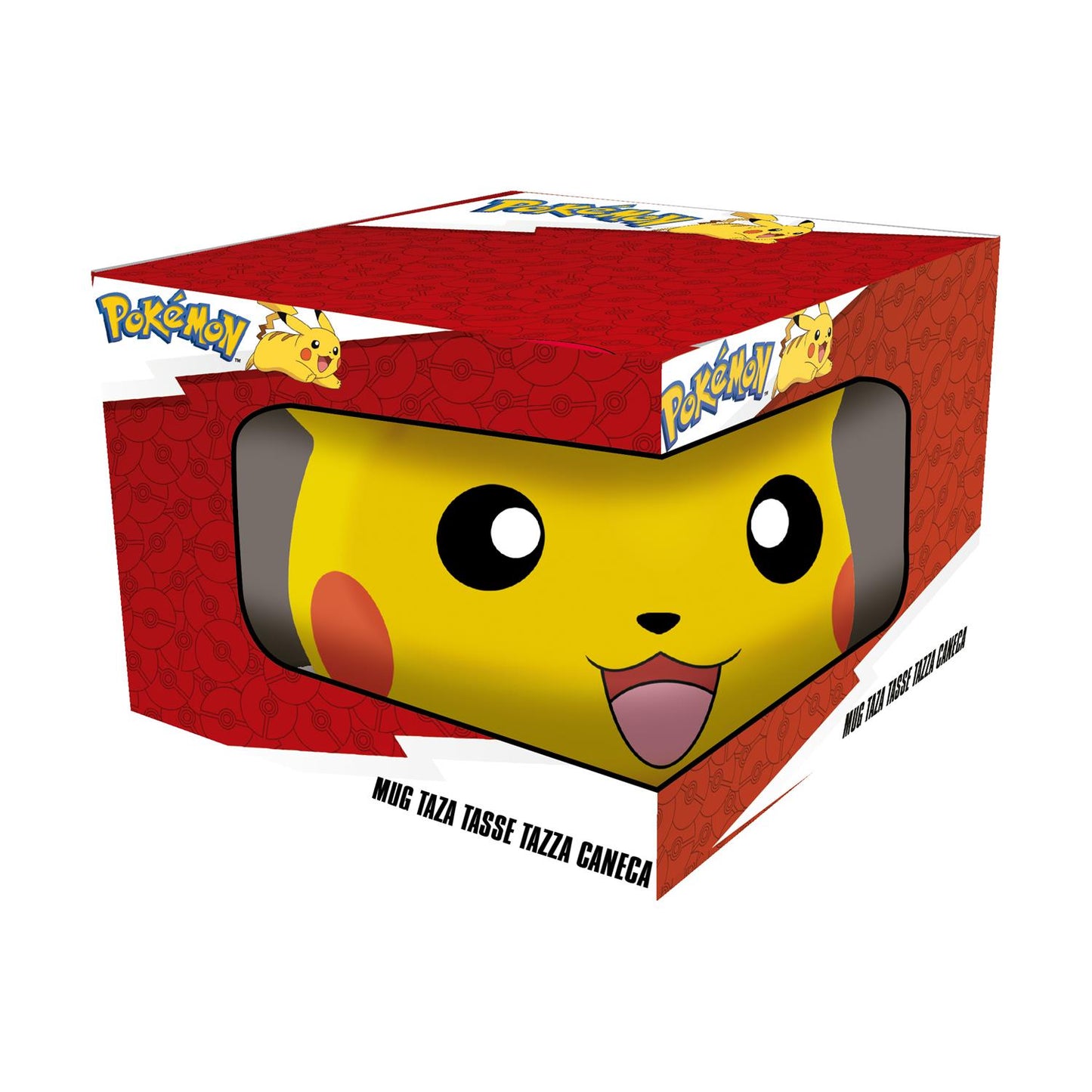 ☕⚡ Stor Pokémon – Pikachu 3D Mug (500ml) 🎁