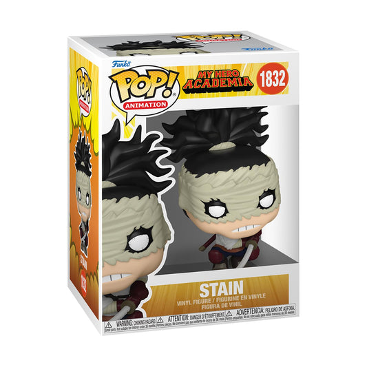 ✨Funko Pop! Animation: My Hero Academia – Stain #1832 Vinyl Figure