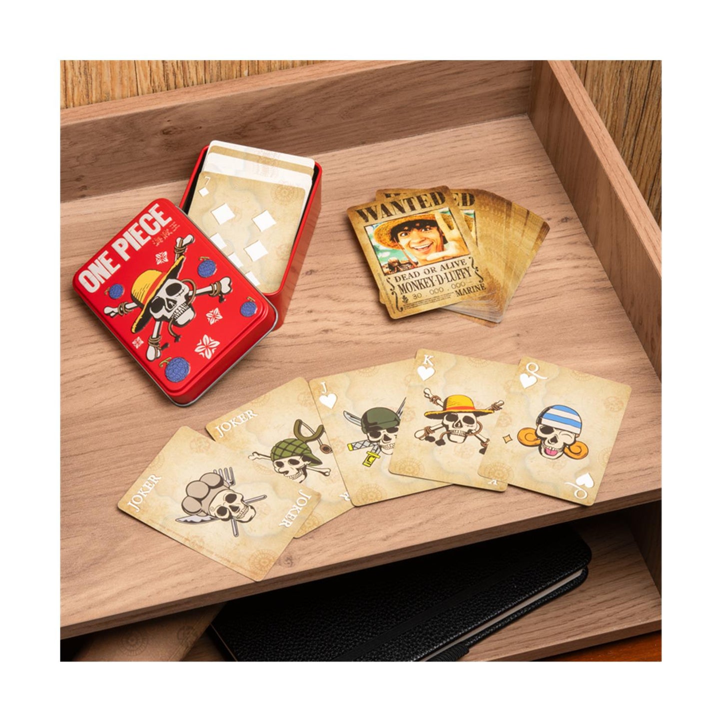 ♠️♥️ Paladone: One Piece - Playing Cards in Tin ♦️♣️