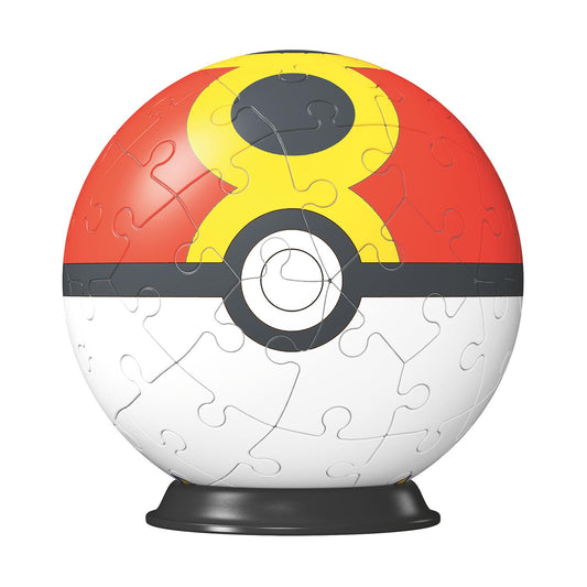 🧩 Ravensburger 3D Puzzle – 🎃🎃🎃Pokémon Repeat Ball (55 Pieces)