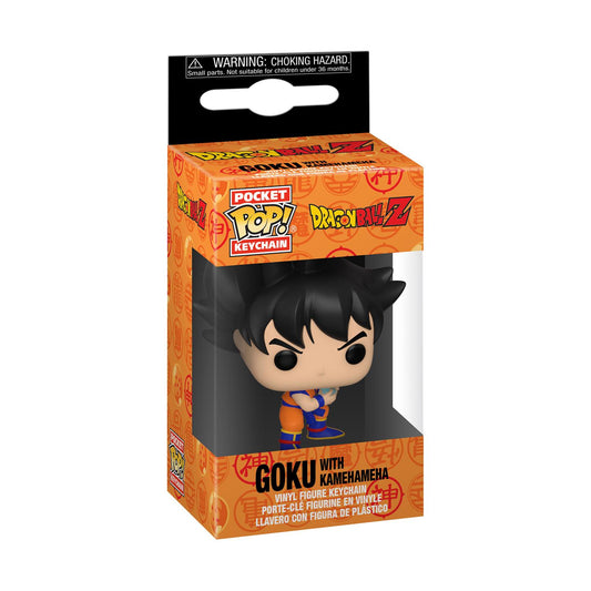 ⚡ Funko Pocket Pop! Keychain: Dragon Ball Z – Goku with Kamehameha 🔑✨