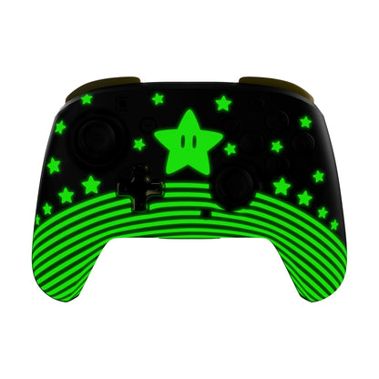 Nintendo Switch Rematch Wireless Controller Super Mario Super Star Glow in the Dark - Turtle Beach
