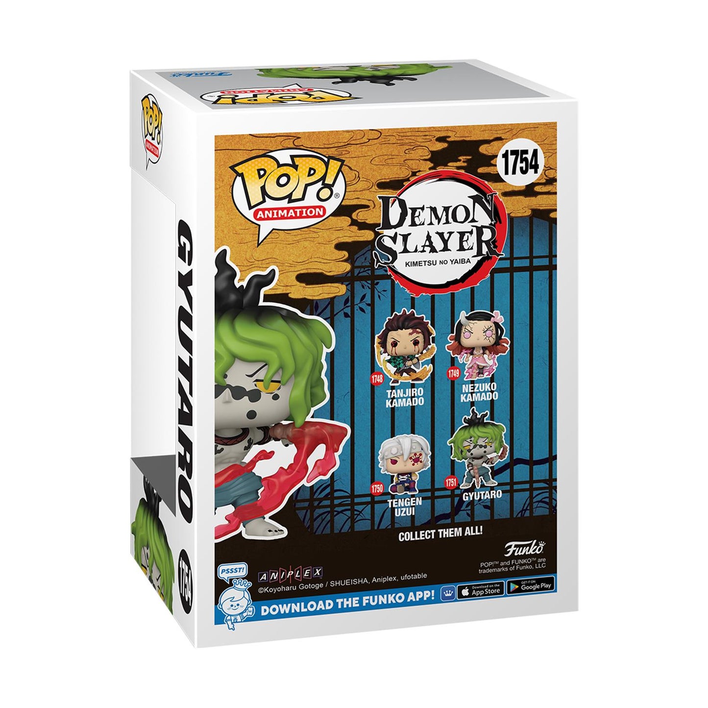 ⚔️ Funko Pop! Animation: Demon Slayer – Gyutaro (Blood Attack) (Special Edition) #1754