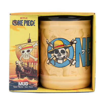 Paladone: One Piece - Jolly Roger Shaped Mug