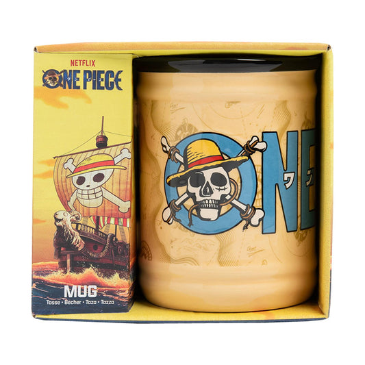 Paladone: One Piece - Jolly Roger Shaped Mug