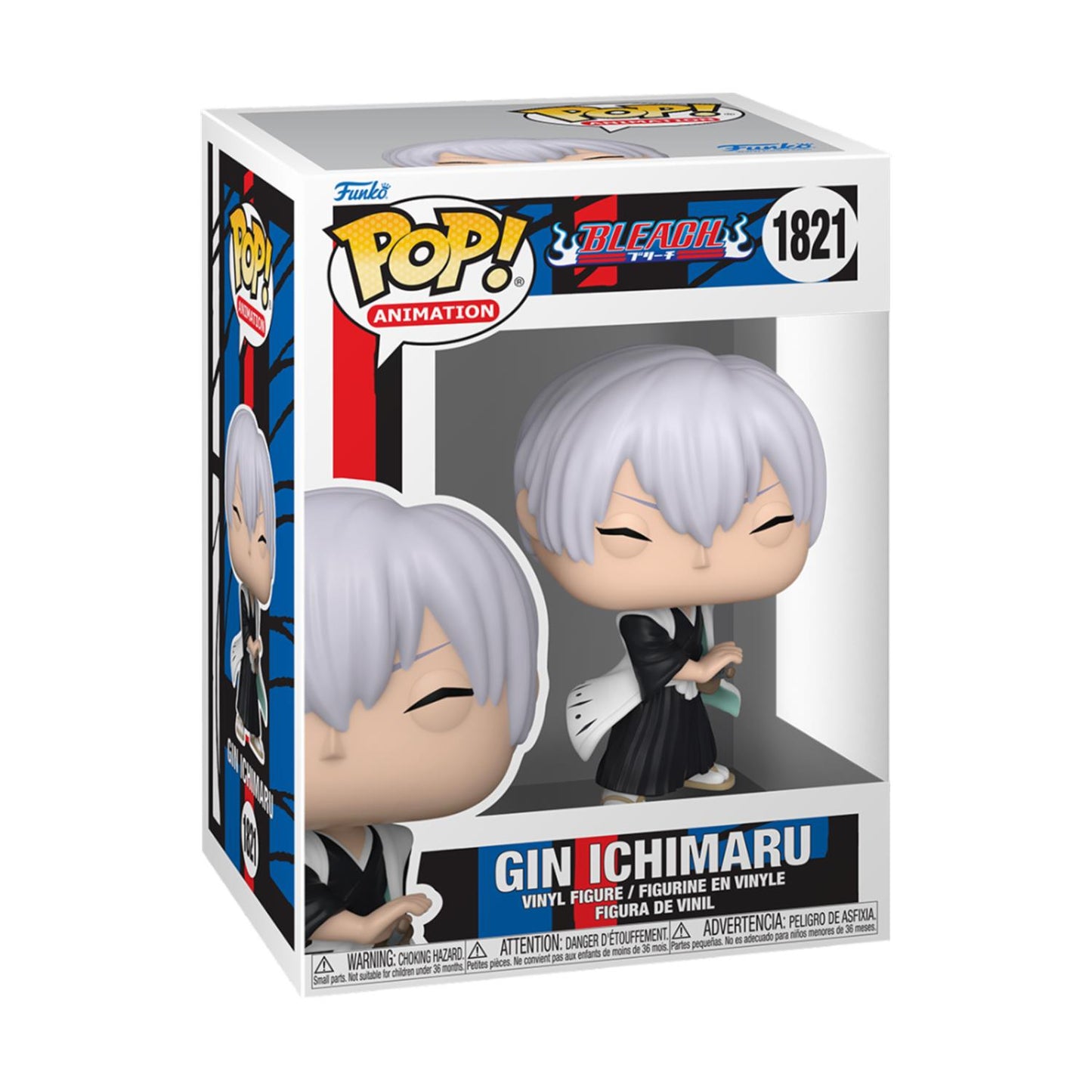 ✨ Funko Pop! Animation: Bleach – Gin Ichimaru #1821 Vinyl Figure ✨