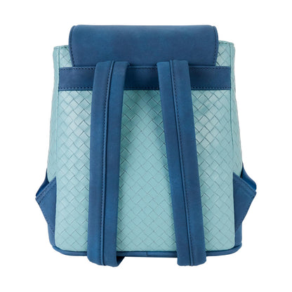 🌺💙 Loungefly Disney: Lilo & Stitch - Stitch Tropical Woven Mini Backpack 🎒