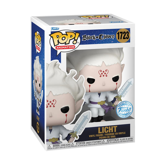 ⚔️✨ Funko Pop! Animation: Black Clover – Licht with Swords (Special Edition) #1723 Vinyl Figure