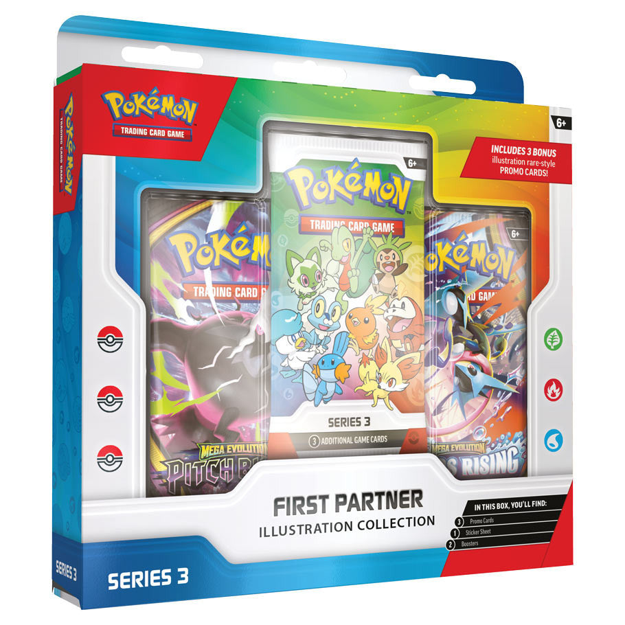 Pokémon Mega Evolution First Partner Illustration Collection Series 3 (EN)