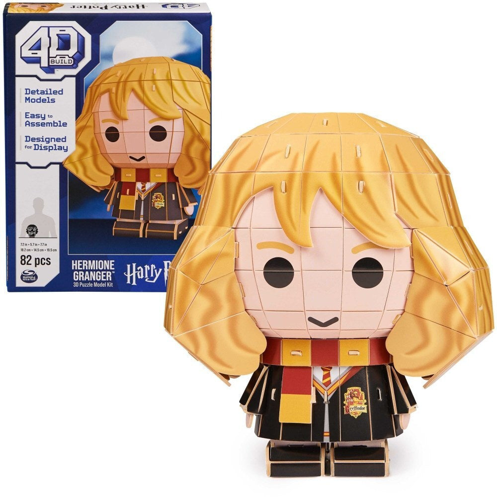 Spin Master Harry Potter – Hermione Granger 4D Build 3D Puzzle Model Kit
