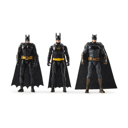 Spin Master DC – Batman 85th Anniversary Batman Figures 4" Ultimate Pack