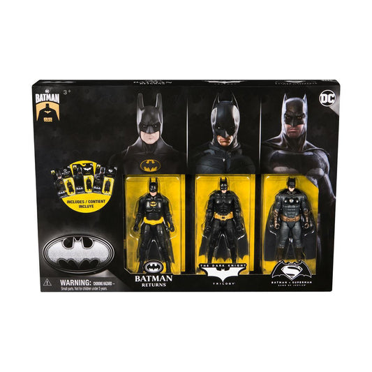 Spin Master DC – Batman 85th Anniversary Batman Figures 4" Ultimate Pack