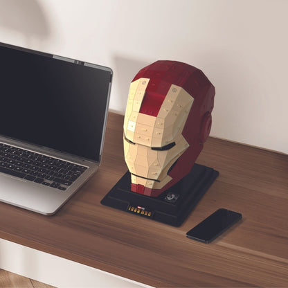 Spin Master Marvel The Infinity Saga 4D Build - Iron Man Helmet 3D Puzzle Model Kit (6069819)
