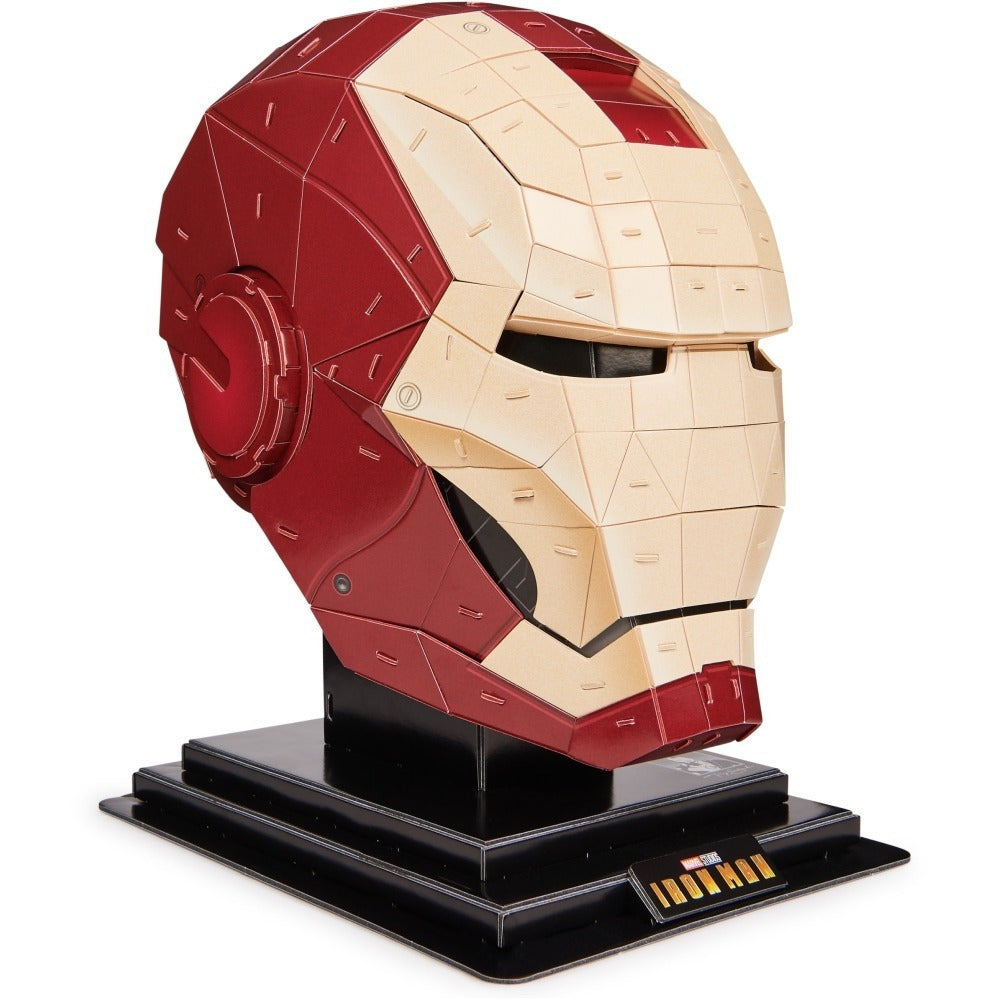 Spin Master Marvel The Infinity Saga 4D Build - Iron Man Helmet 3D Puzzle Model Kit (6069819)